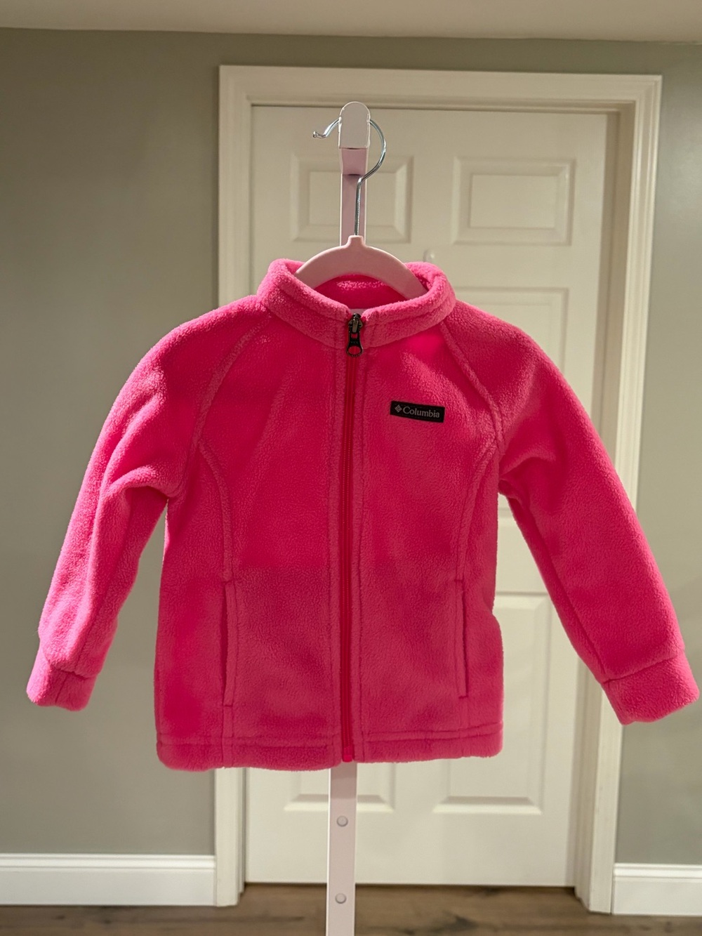 Columbia Toddler Pink Fleece Jacket